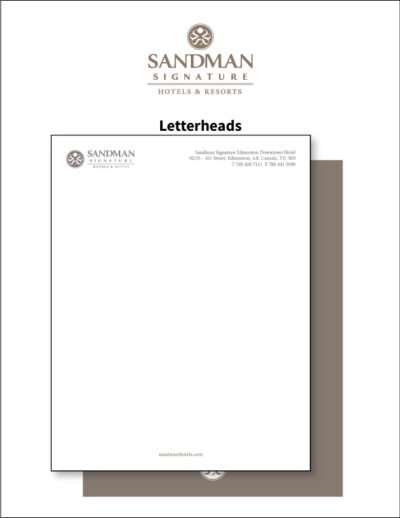 Signature Letterheads