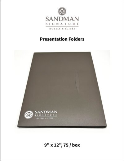 Signature Presentation Folders