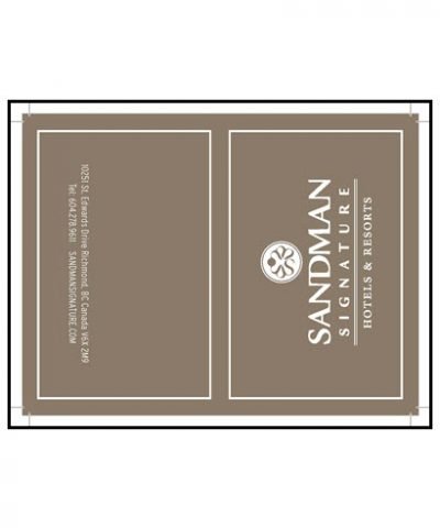 YVR Map Fold-Over Cards