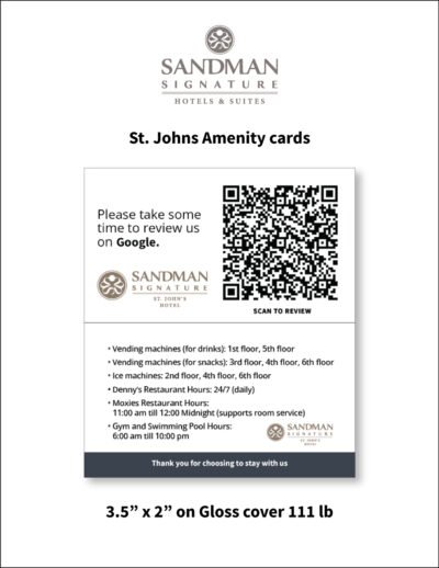 St Johns_Amenity cards